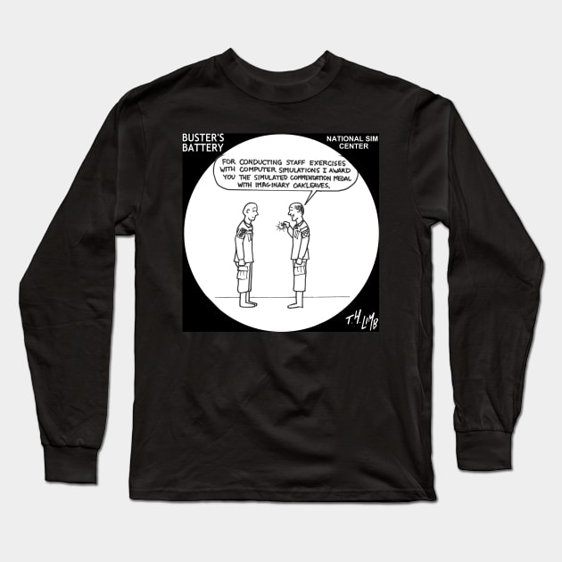 National Simulation Center Long Sleeve T-Shirt by Limb Store